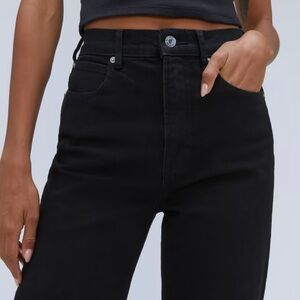 Everlane “Way High Jean” organic cotton